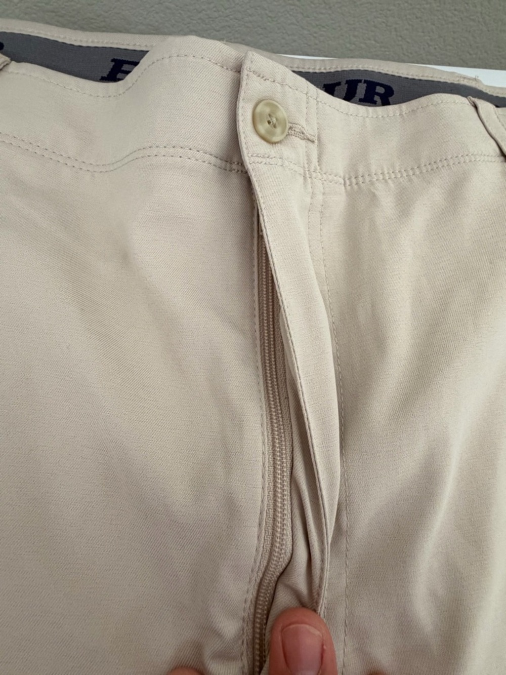 PGA Tour Men's‎ Sports Shorts – Navy and Beige - Picture 7 of 12